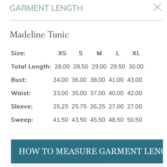 Soft Surroundings Madeline Tunic Legion Blue size XL - Picture 13 of 15